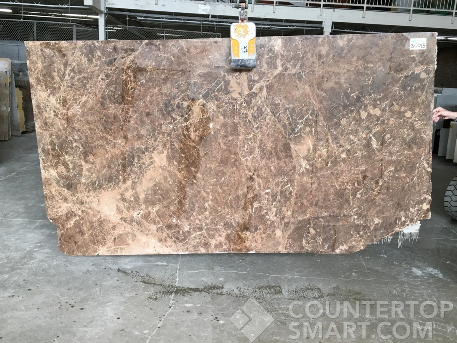 Marble Remnant Dark Emperador CountertopSmart (B0016)
