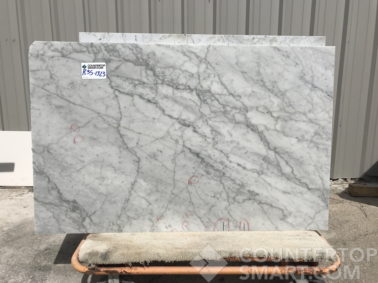84 off your perfect Marble Carrara countertop remnant in Austin, Texas