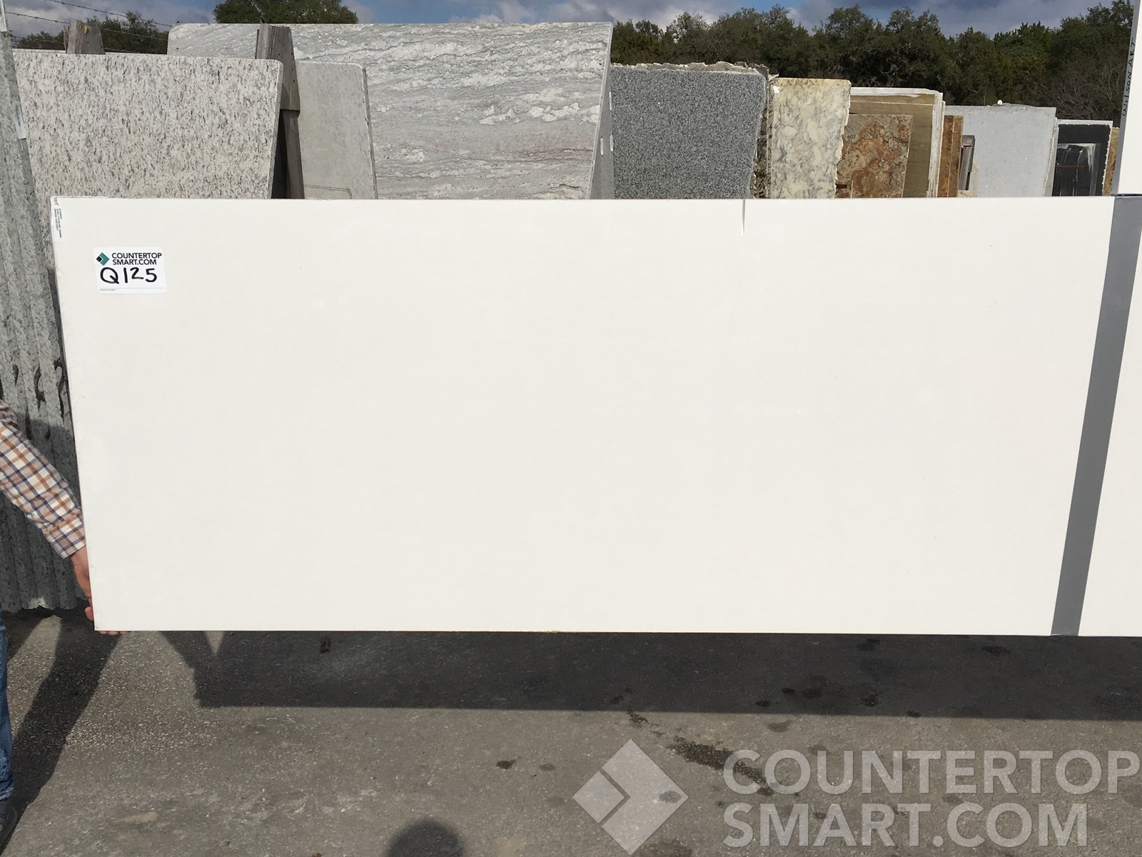 80 off your perfect Quartz (Engineered) Wilsonart Serene countertop remnant in San Antonio