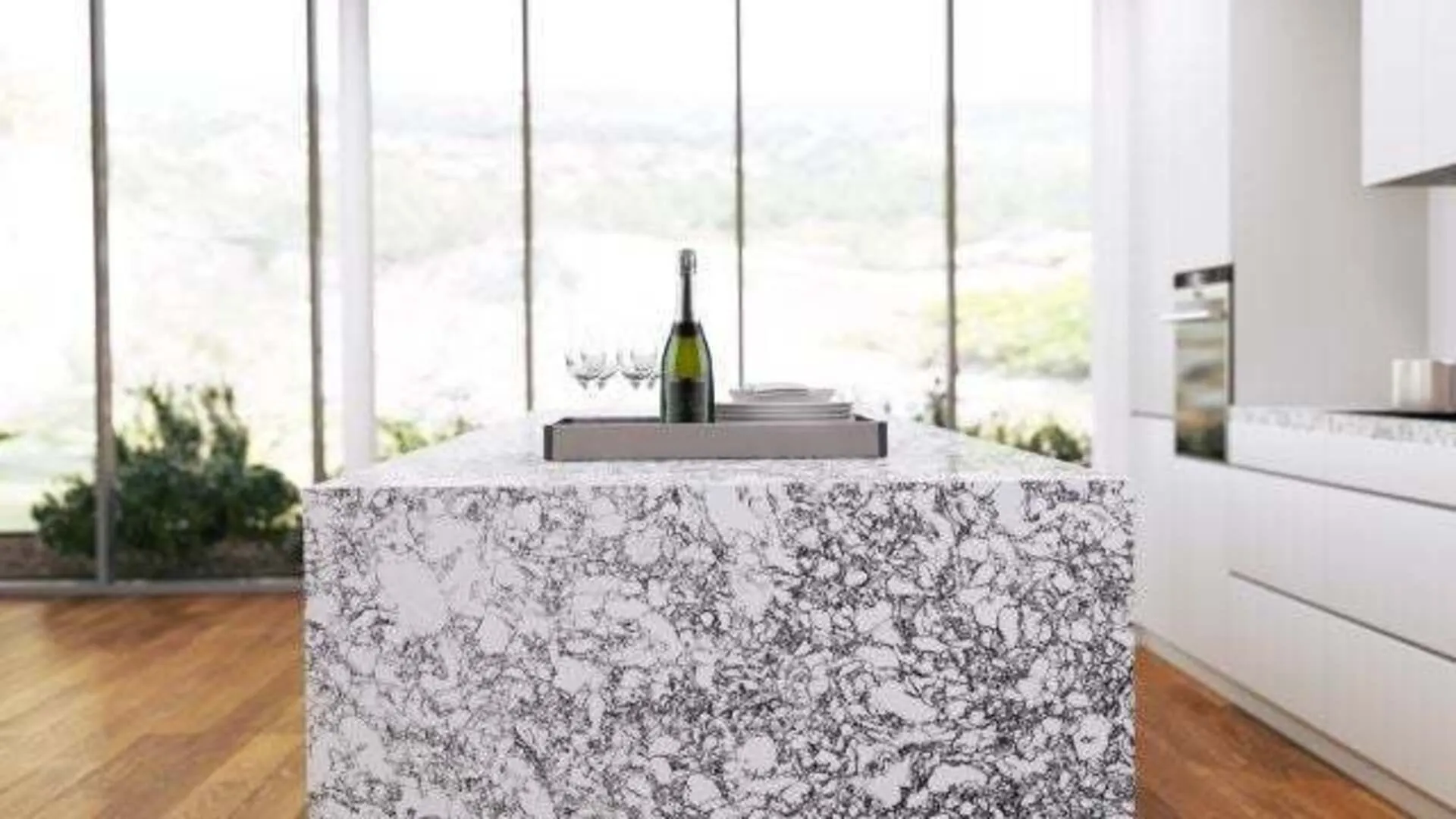 Rose Bay Quartz Cambria Countertops Austin, Texas