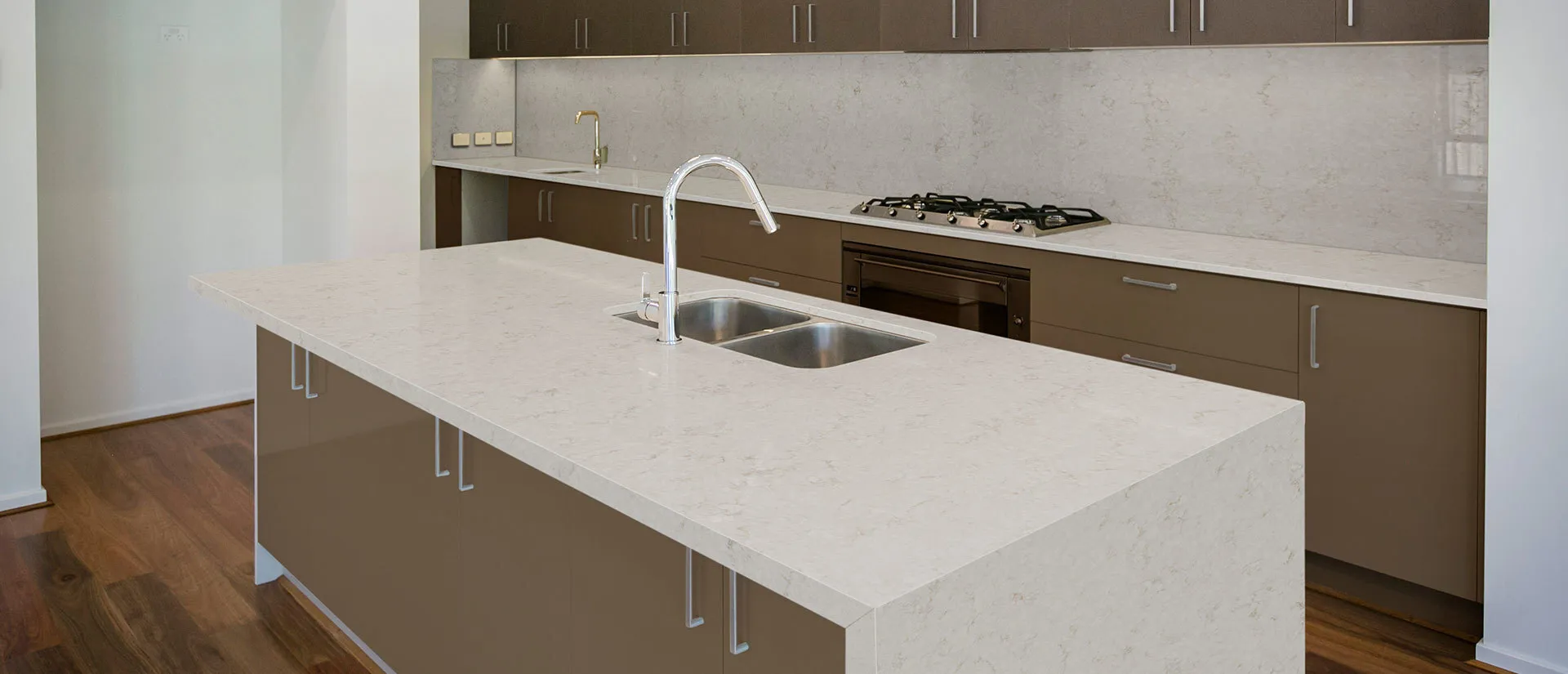 Q Quartz Cashmere Taj Countertops - Austin, Texas